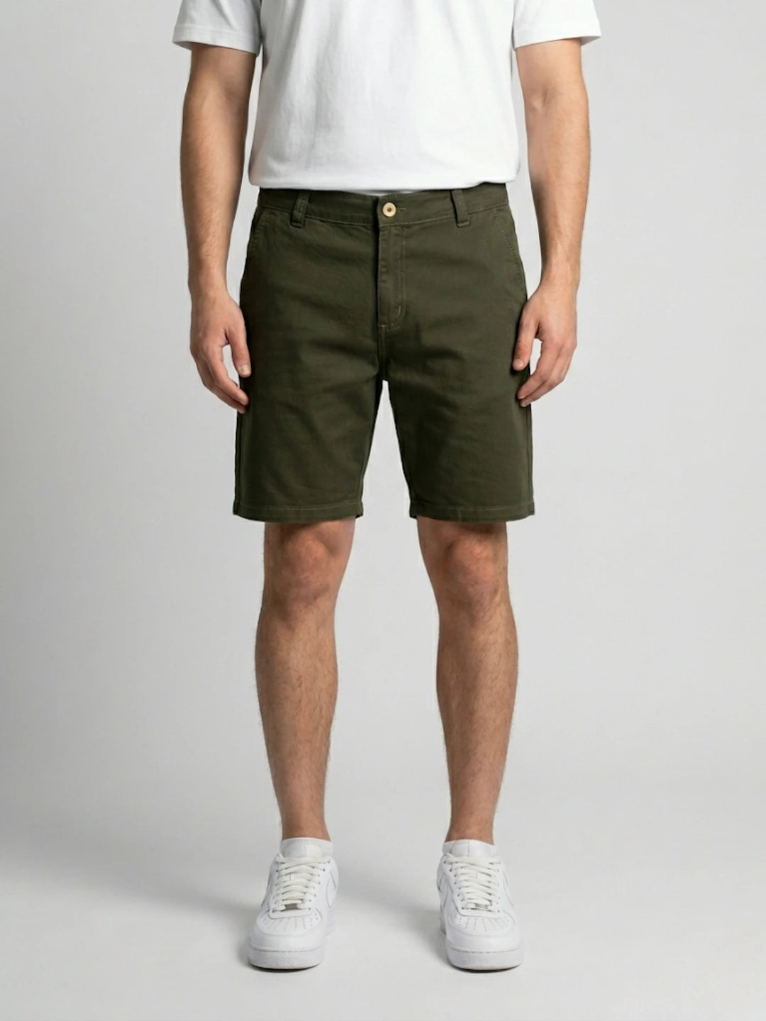 Bermuda Dril Verde