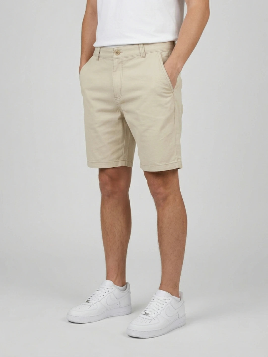 Bermuda Dril Beige