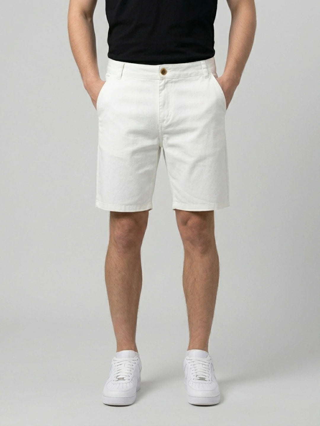 Bermuda Dril Blanca