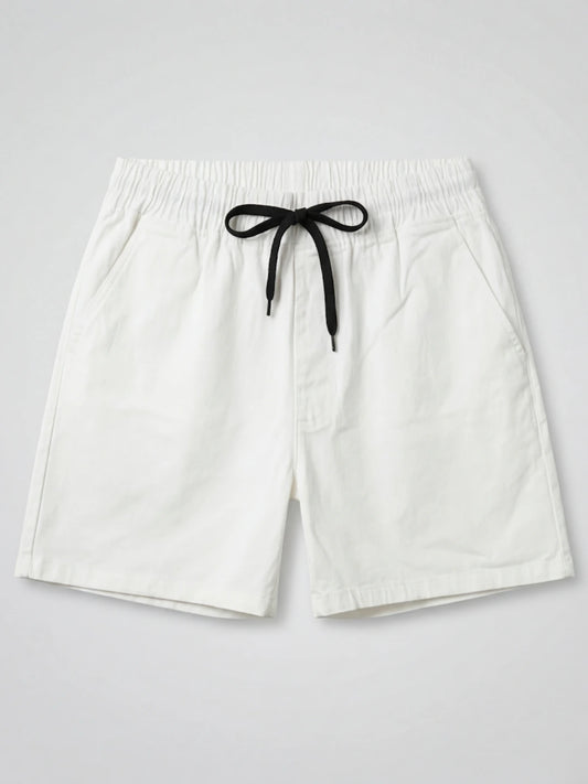 Bermuda Dril Jogger Blanca