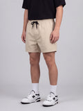 Bermuda Dril Jogger Beige