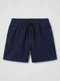 Bermuda Dril Jogger Azul Oscuro