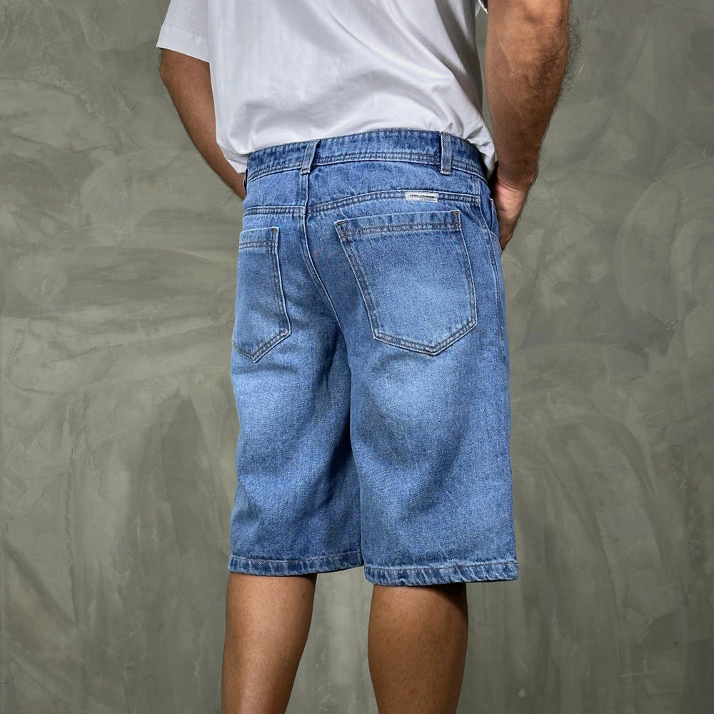 Bermudas Denim Relaxed