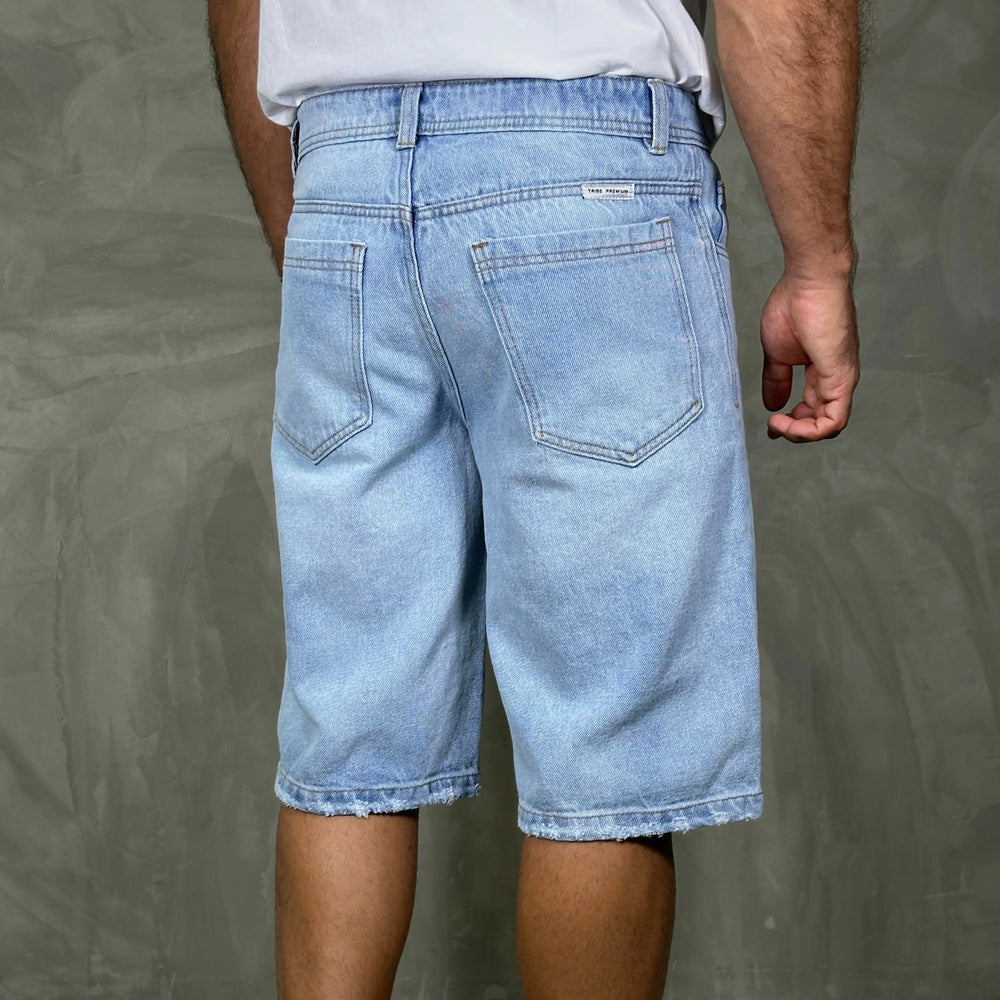 Bermudas Denim Relaxed