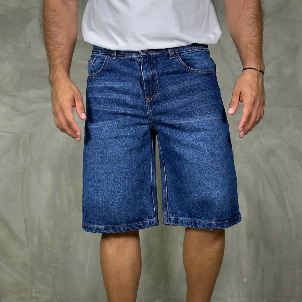 Bermudas Denim Relaxed
